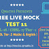 SSC CGL CHSL Free Online Live Mock Test