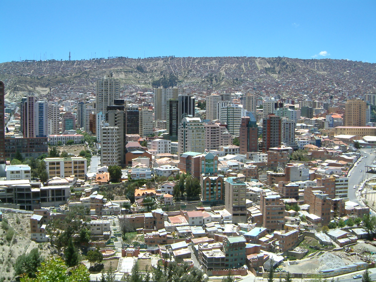 La Paz, Capital da Bolívia