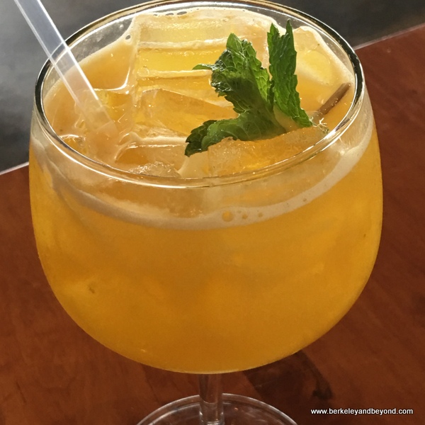 Apasionado mocktail at Puerto 27 Peruvian Kitchen in Pacifica, California Apasionado mocktail at Puerto 27 Peruvian Kitchen in Pacifica, California