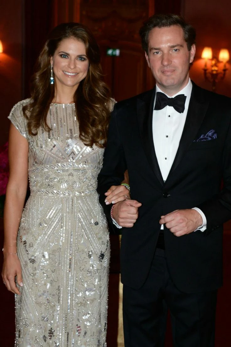 King Carl Gustaf and Queen Silvia hosted a private gala dinner at Grand Hotel for Princess Madeleine's  wedding