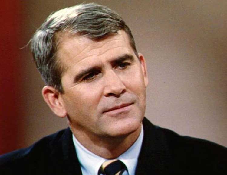 Oliver North runs for the Virginia Senate seat in 1994 in A Perfect Candidate.