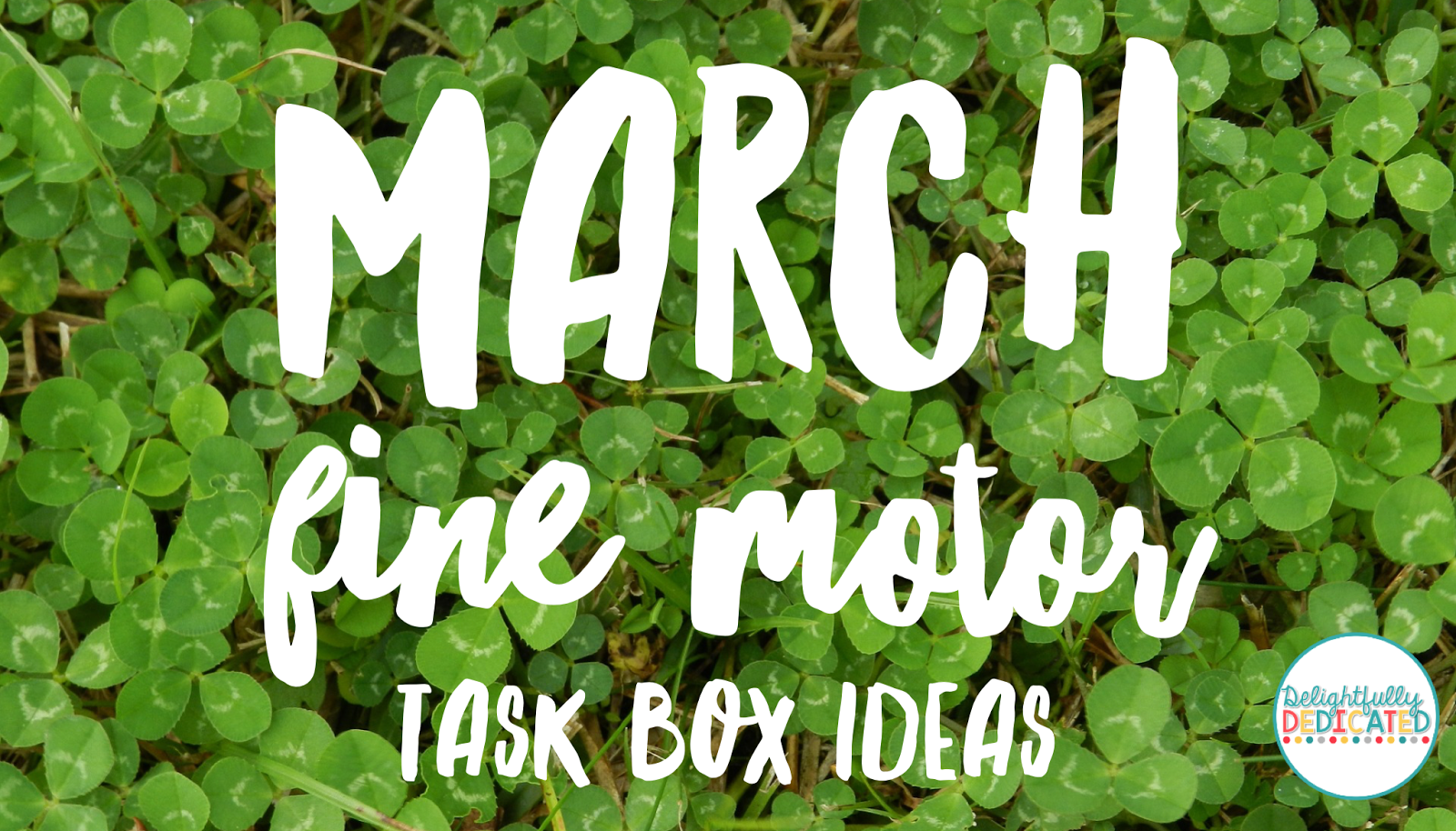 March Task Box Activities for Special Education Classrooms ...