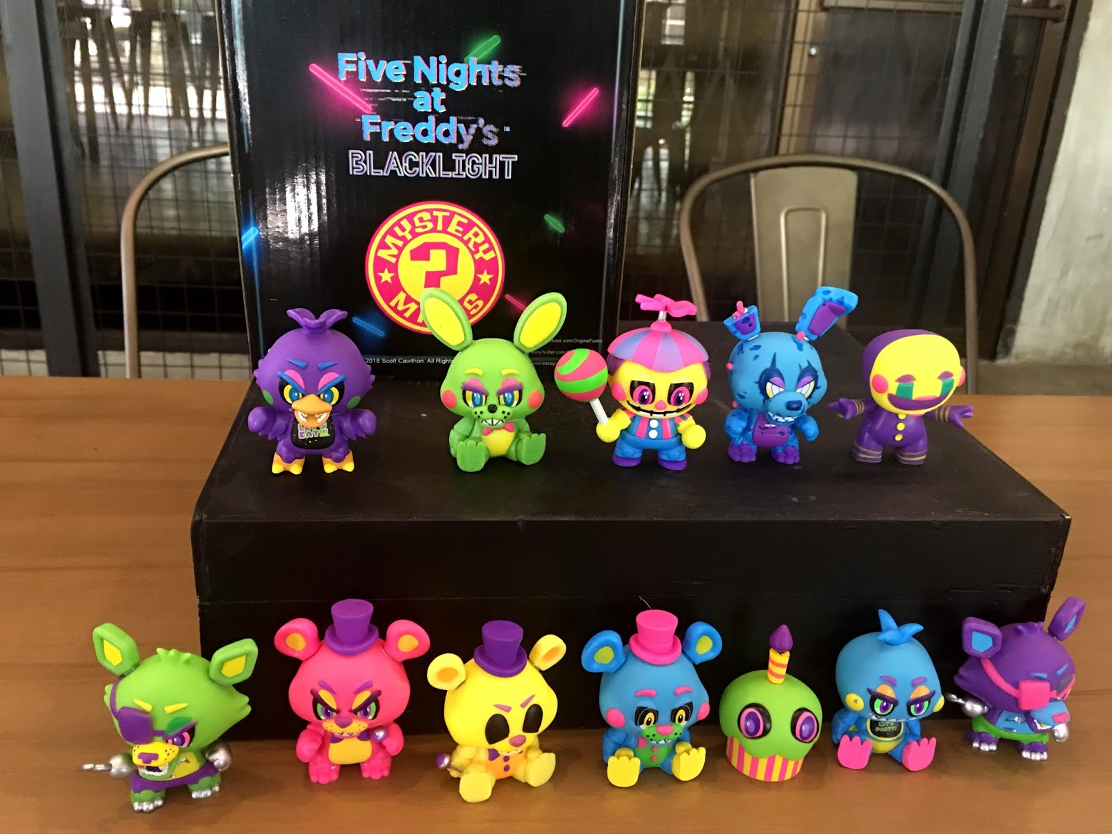 5 nights at freddy's mystery minis