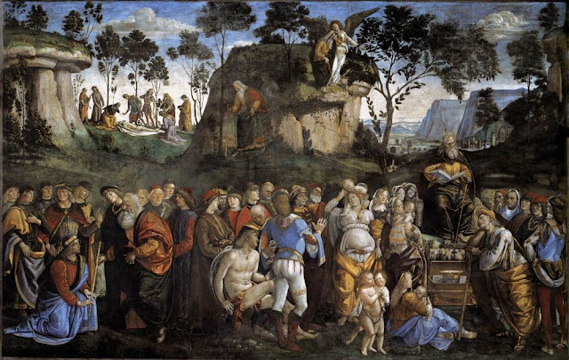 Religious Artist: Last Acts and Death of Moses (1481-82)