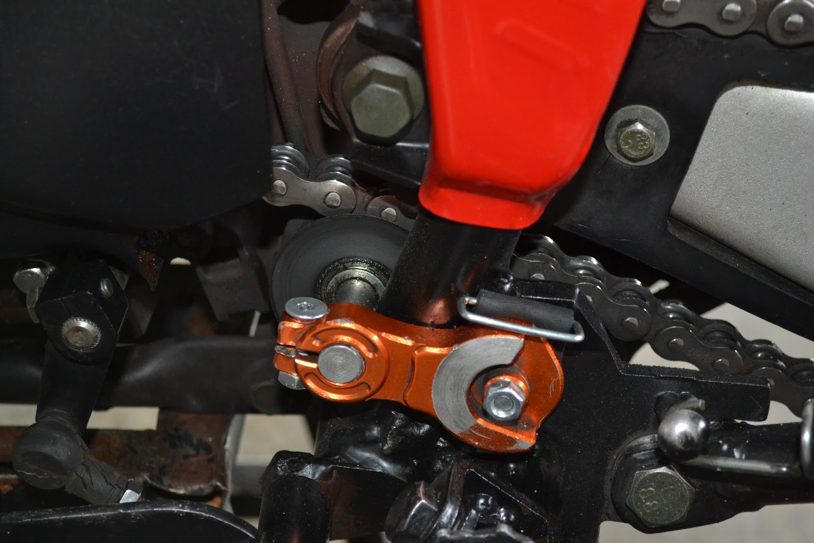 Demak DTM Front Sprocket Chain Guide Custom Made SuperXmoto SuperMoto