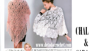 Patrones Crochet de Chal y Capa