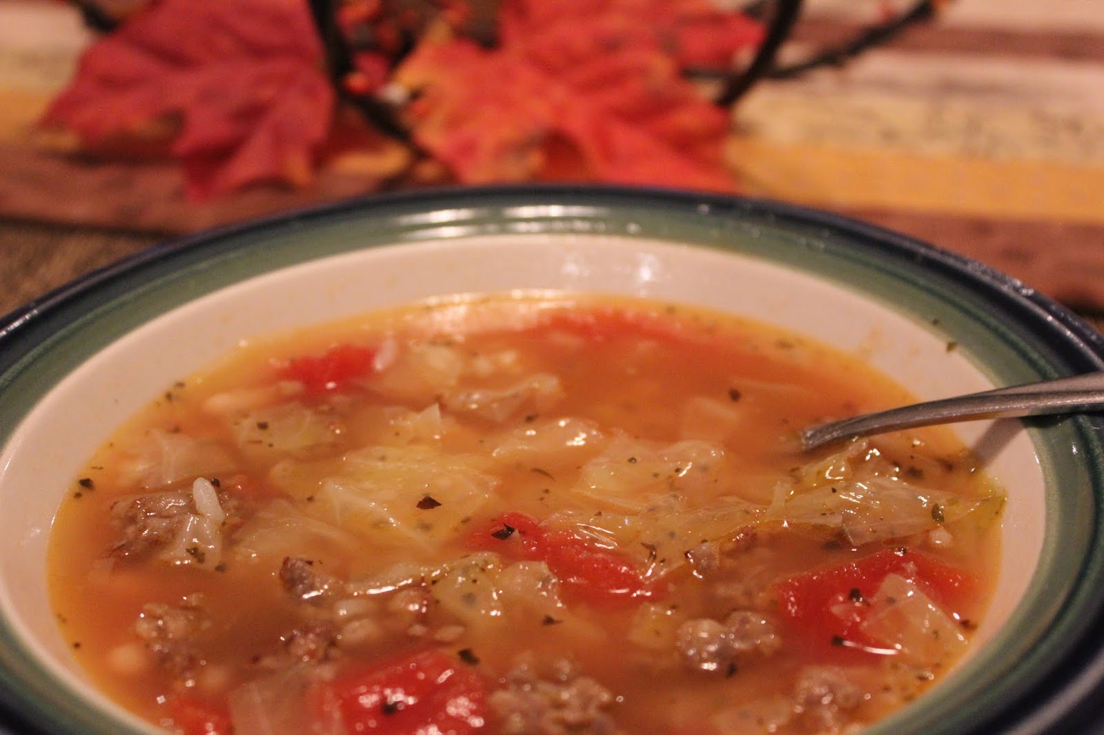 The Busy Moms' Recipe Box Italian White Bean, Sausage, and Cabbage Soup