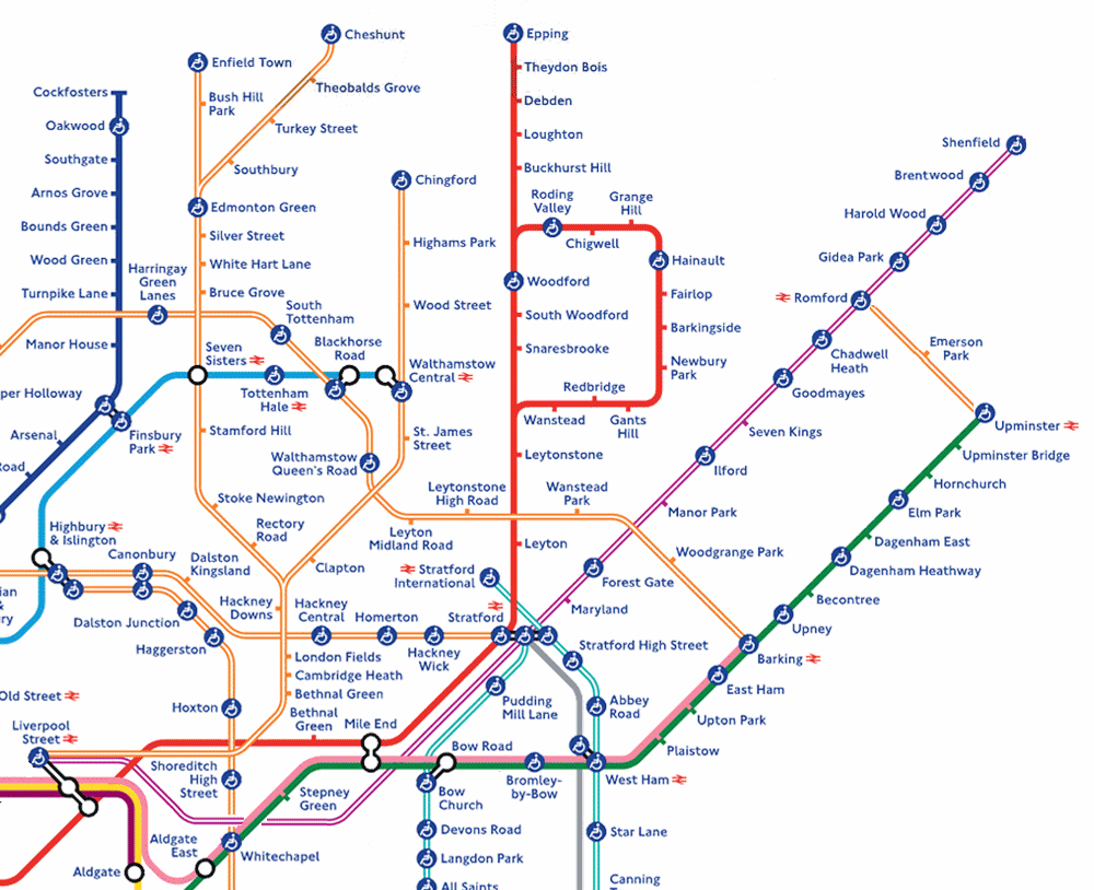 Hampstead Heath Overground Map Diamond Geezer
