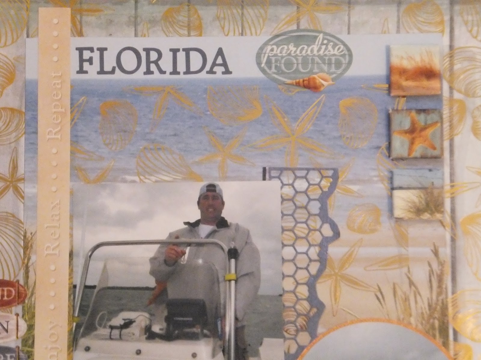 Bee Cee Creativity Florida At the Beach Crafting Kit using Paper House