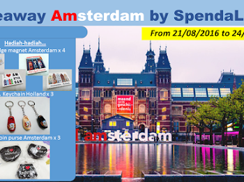 Giveaway Amsterdam by SpendaLusuh
