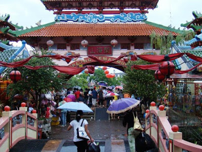 kampung cina kampung cina, kampung cina cibubur, wisata cibubur terbaru