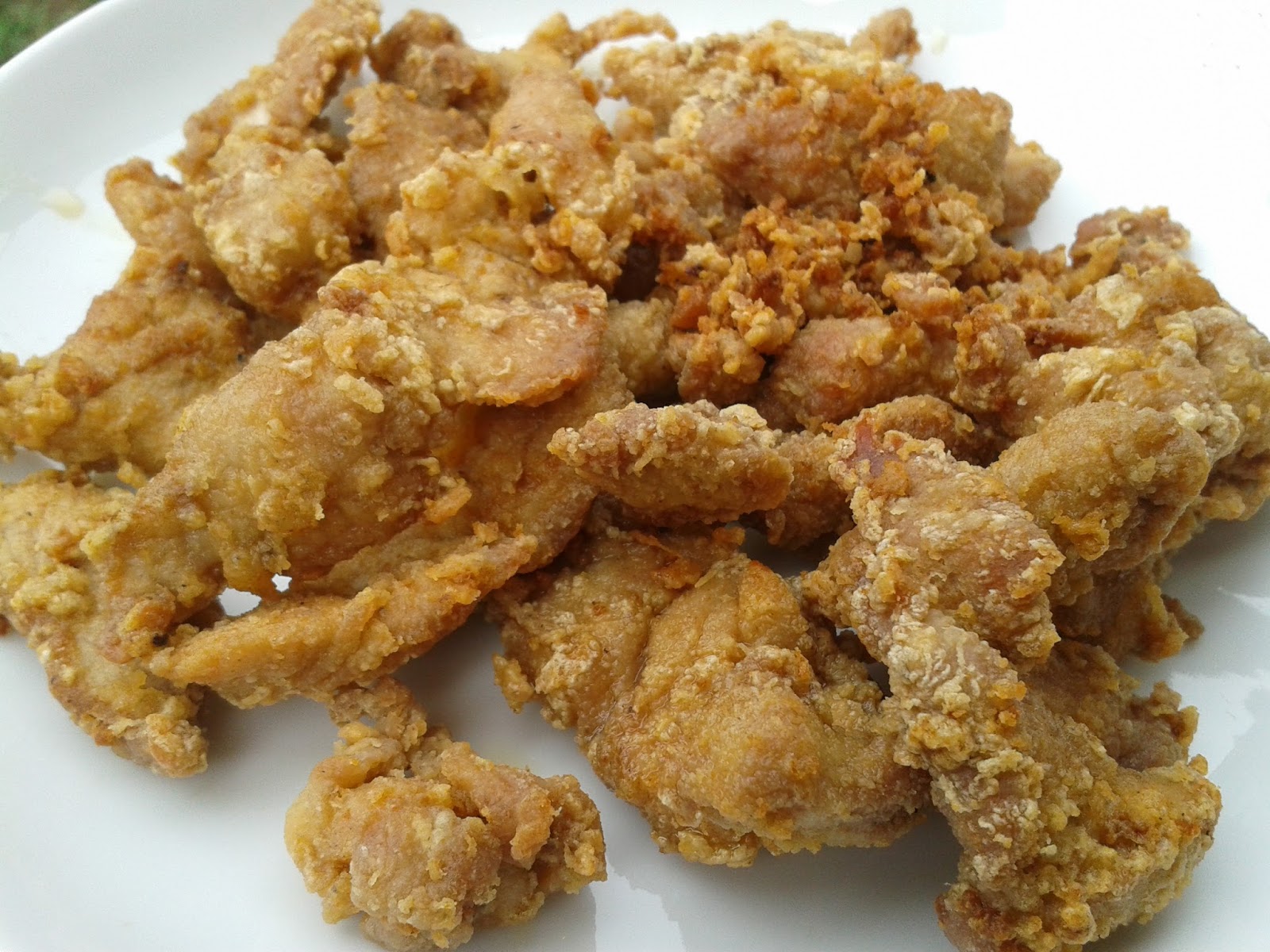 Crispy Nestum Pork with anchovy soup