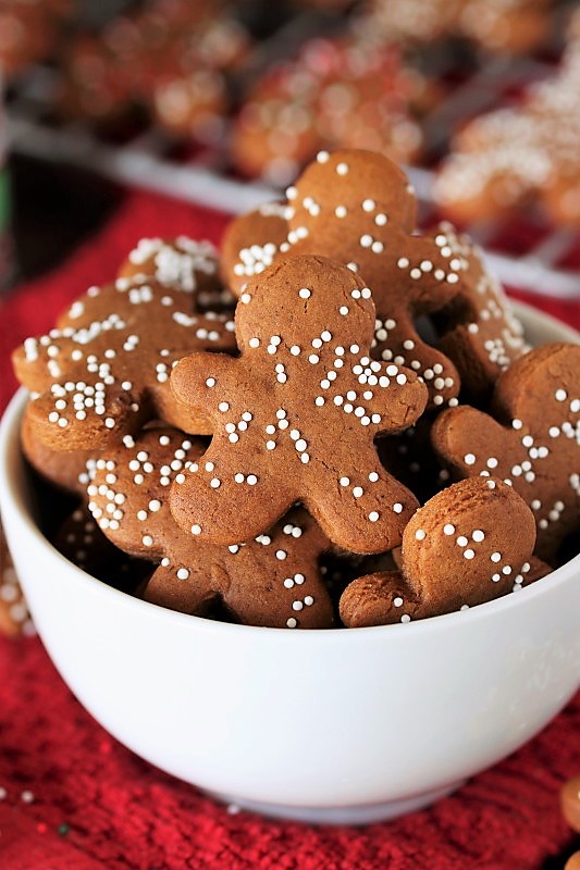 Mini Gingerbread Cookie Bites The Kitchen Is My Playground