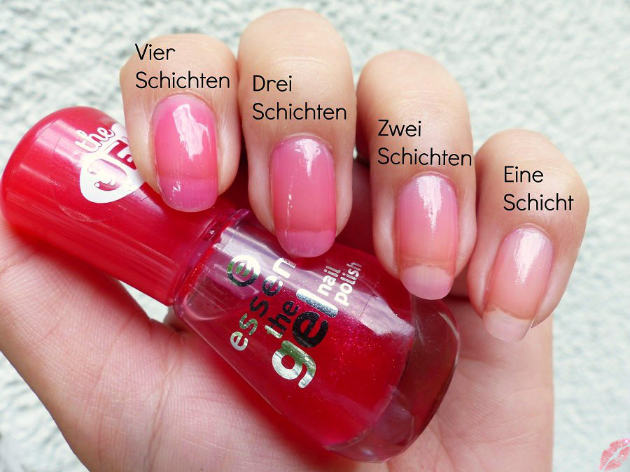 [Nails] essence the gel nail polish the JELLY 02 bubble gum TiaMel
