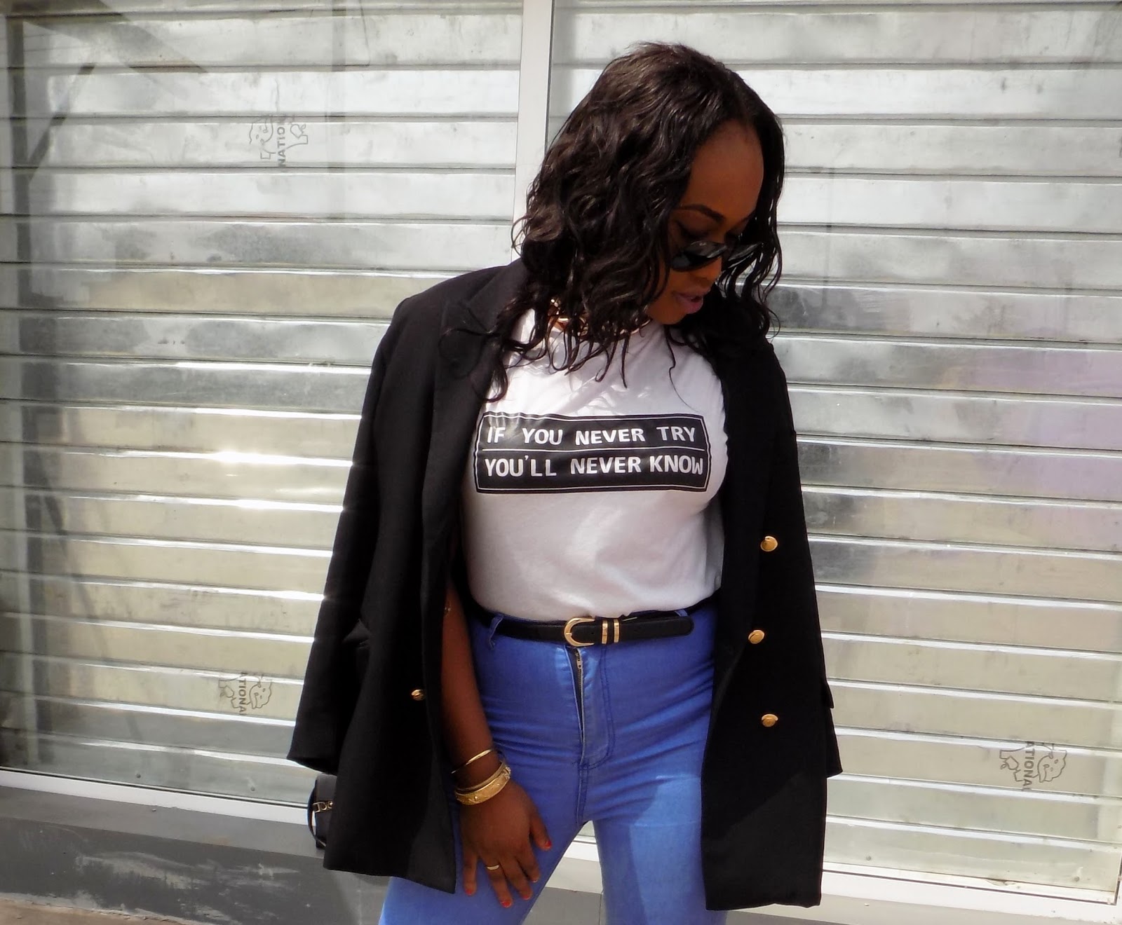 STYLING AN OVERSIZE BLAZER Lagos City Chic by Mary Edoro