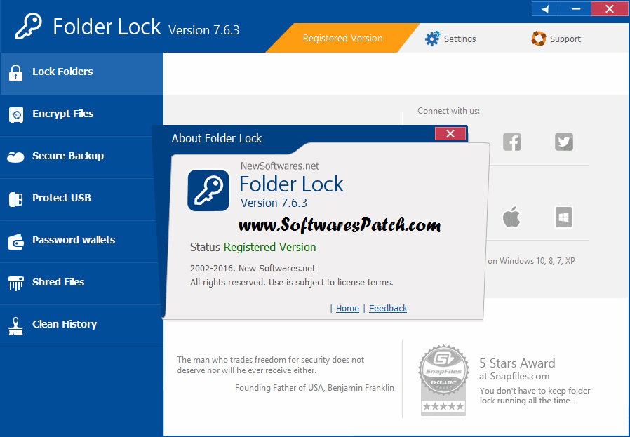 folder lock version 7.7.5 crack
