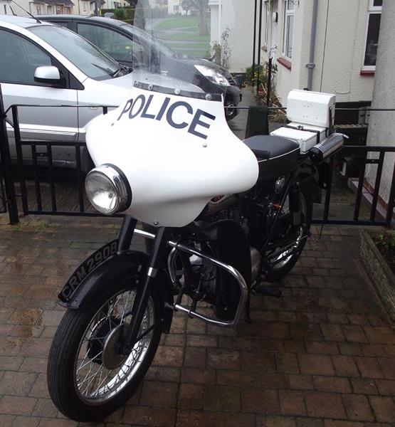 retired police motorcycles for sale