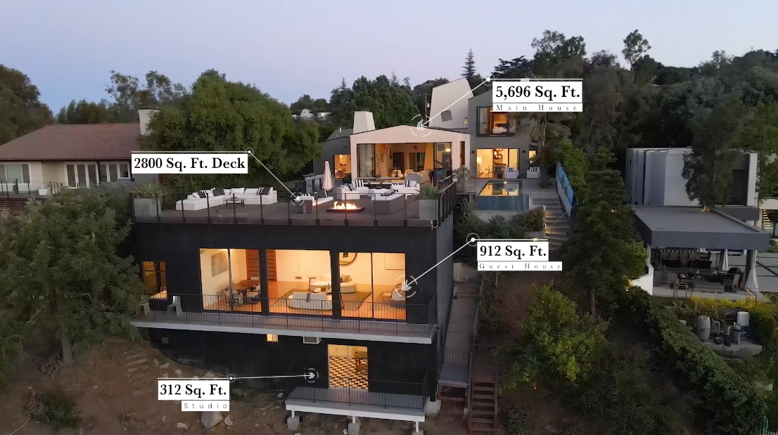 30 Interior Design Photos vs 7423 Woodrow Wilson Dr, Los Angeles Luxury Home Tour