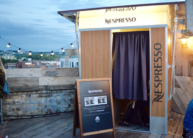 Nespresso Photobooth at Rooftop Film Club