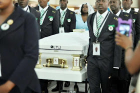 Photos From The Funeral Of Former Super Eagles Coach Stephen Keshi At  Catholic Church