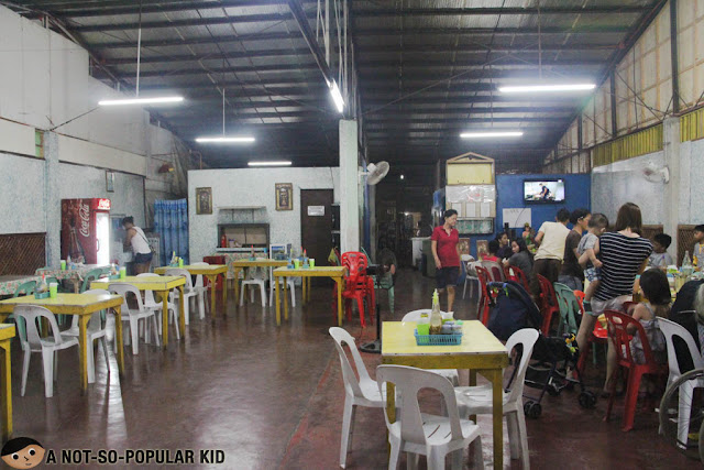 Interior of The Original Nena's Manokan and Seafood House, Bacolod