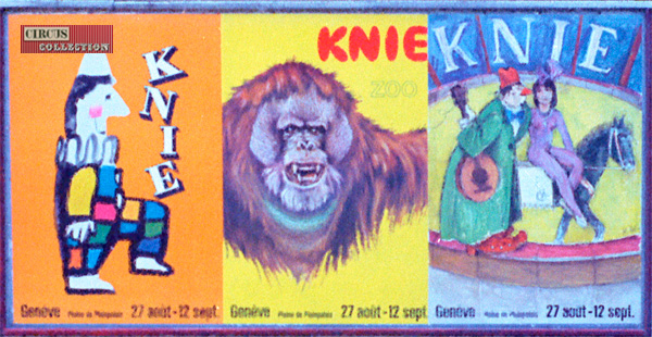 trois affiches différentes pour la saison 1971 