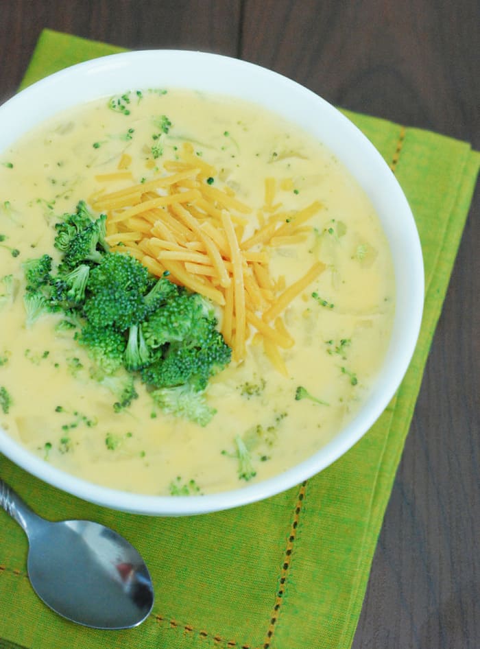 top low carb recipes Low Carb Broccoli Cheese Soup