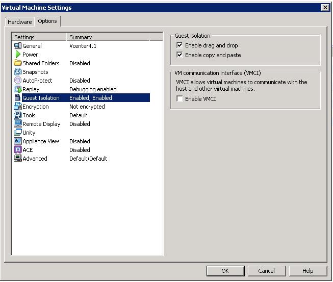 Enable unit. Share clipboard VMWARE. VM settings. Вмваре перетаскивание объекта. ESXI VMWARE как перенести файлы с компа на сервер.