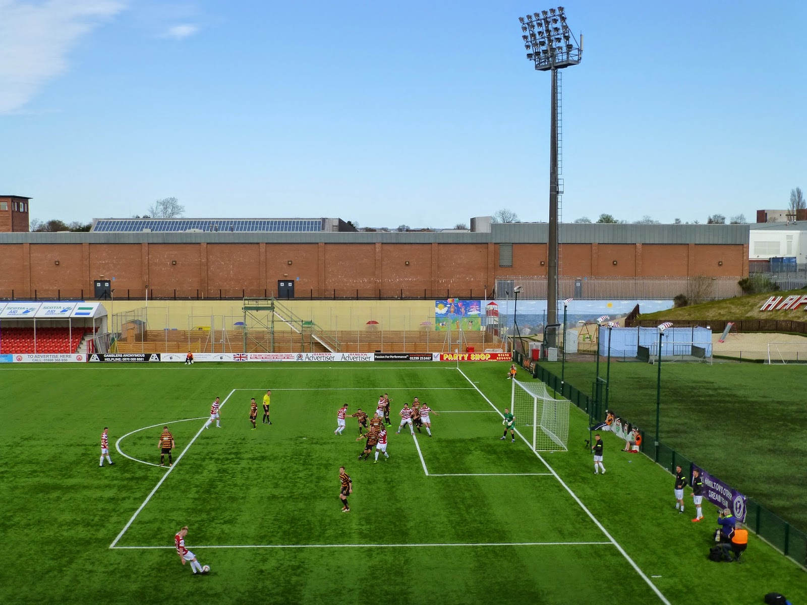 Extreme Football Tourism SCOTLAND Hamilton Academical FC