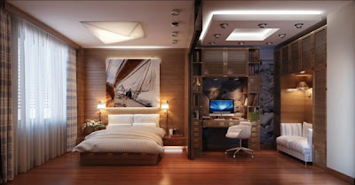 Contemporary, Comfy And Functional Interior Design For Your Bedroom ,Home Interior Design Ideas ,http://homeinteriordesignideas1.blogspot.com/