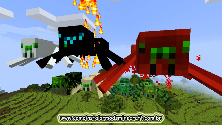 much more spiders mod much more spiders mod