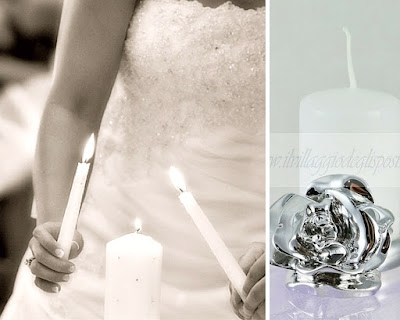 il rito delle candele idee per un matrimonio civile il rito delle candele