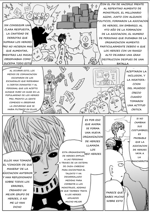 One Punch Man WebComic Traducido al español: Capitulo 108.8