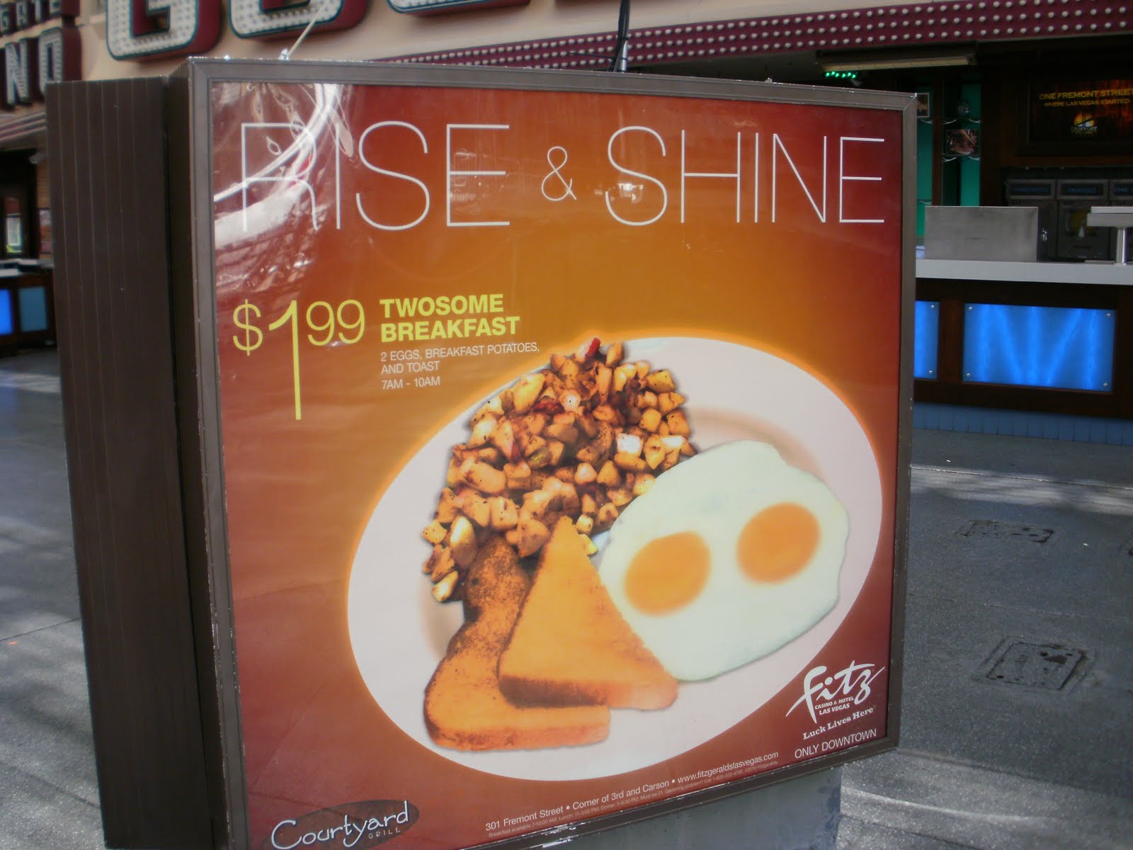 CHEF SAMBRANO CHEAP MEALS FREMONT STREET VEGAS