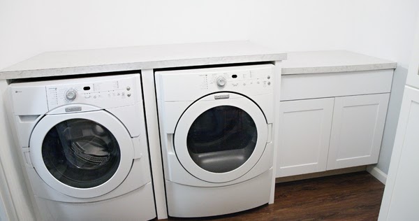 IHeart Organizing: Laundry Room Update: Installing a Drop-in Sink