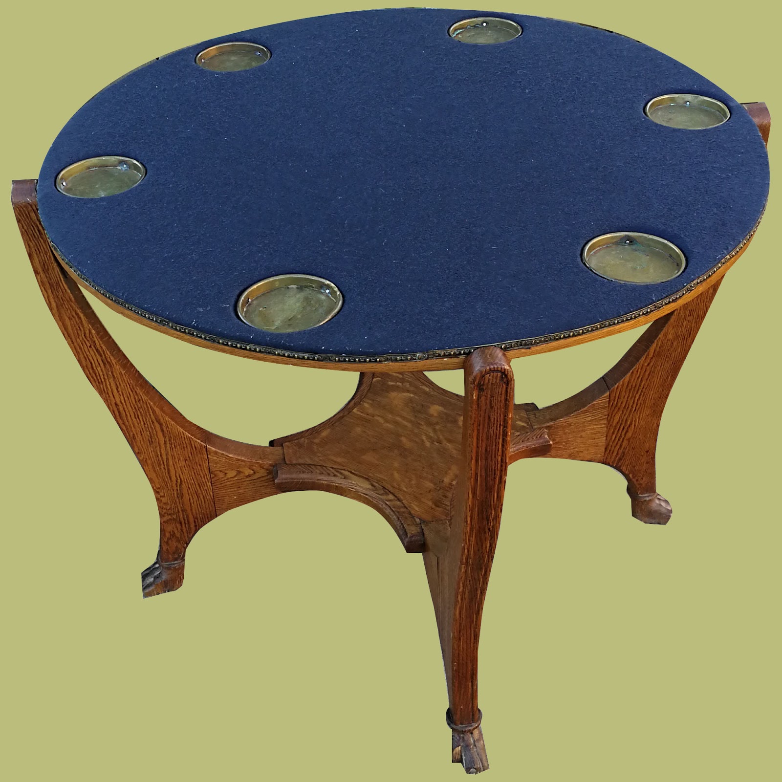 Uhuru Furniture & Collectibles Vintage Flip Top Game Table 125 95 SOLD