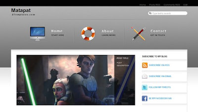 matapat blogger template
