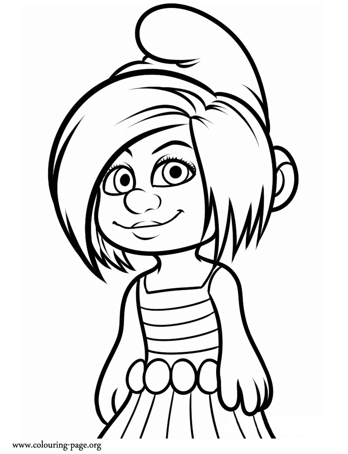 Kids Page: - The Smurfs - Vexy Coloring Pages