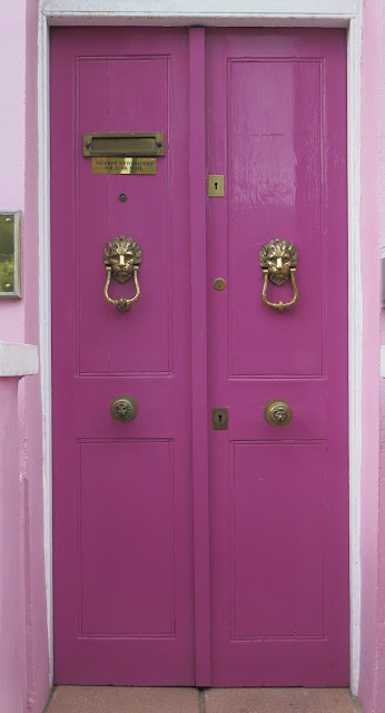 Colours in streets of Notting Hill area, London