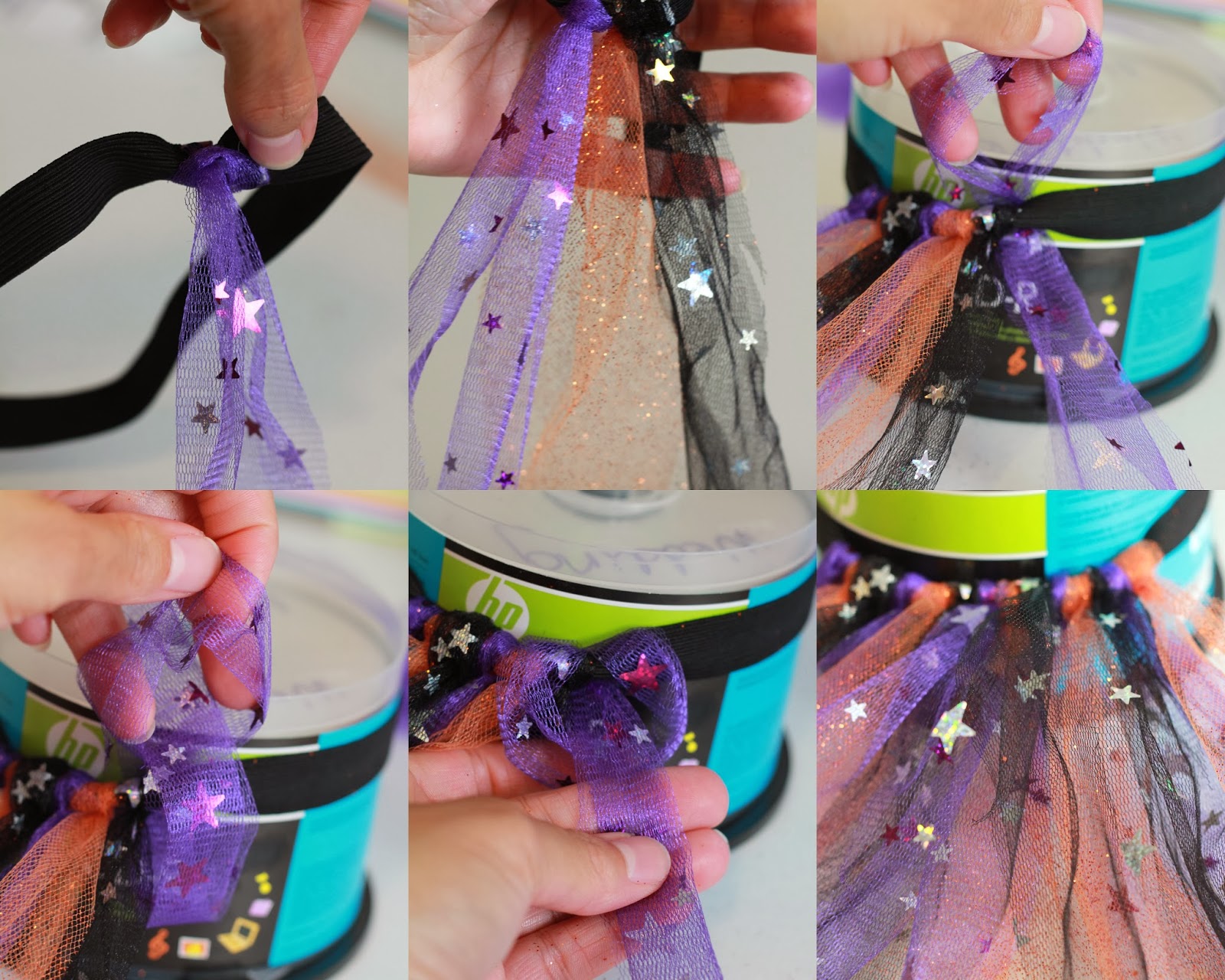 A Touch of Joyce Sarah's Halloween Outfit Tulle Skirt Tutorial