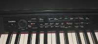 Casio AP650 cabinet and control panel
