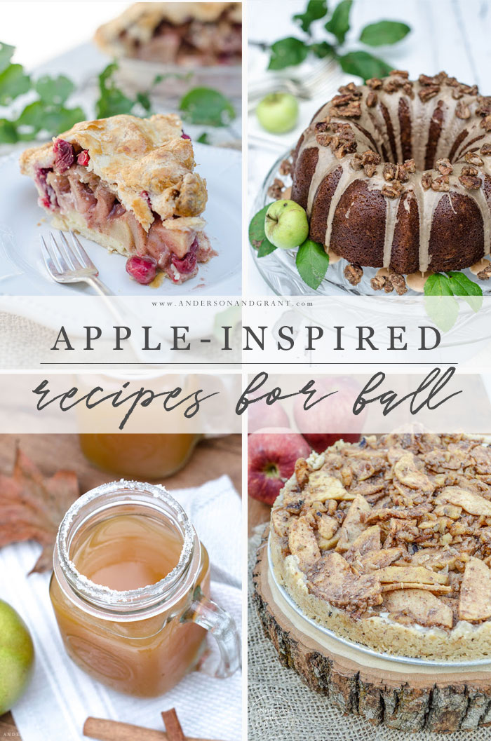 Apple Inspired Recipes for Fall