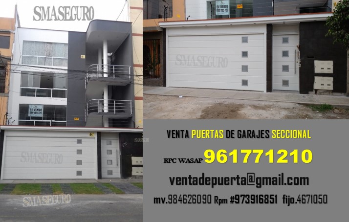 puertas (seccionales) : instalando puerta de garaje puerta principal