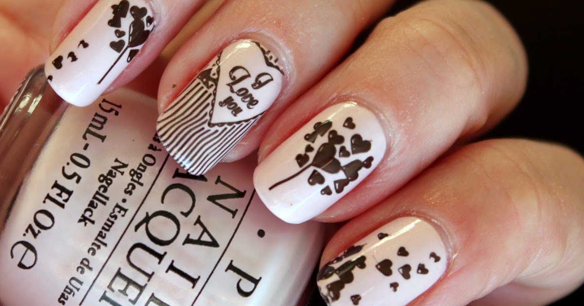 40 Great Nail Art Ideas for Valentine's day: Love / Polished Polyglot