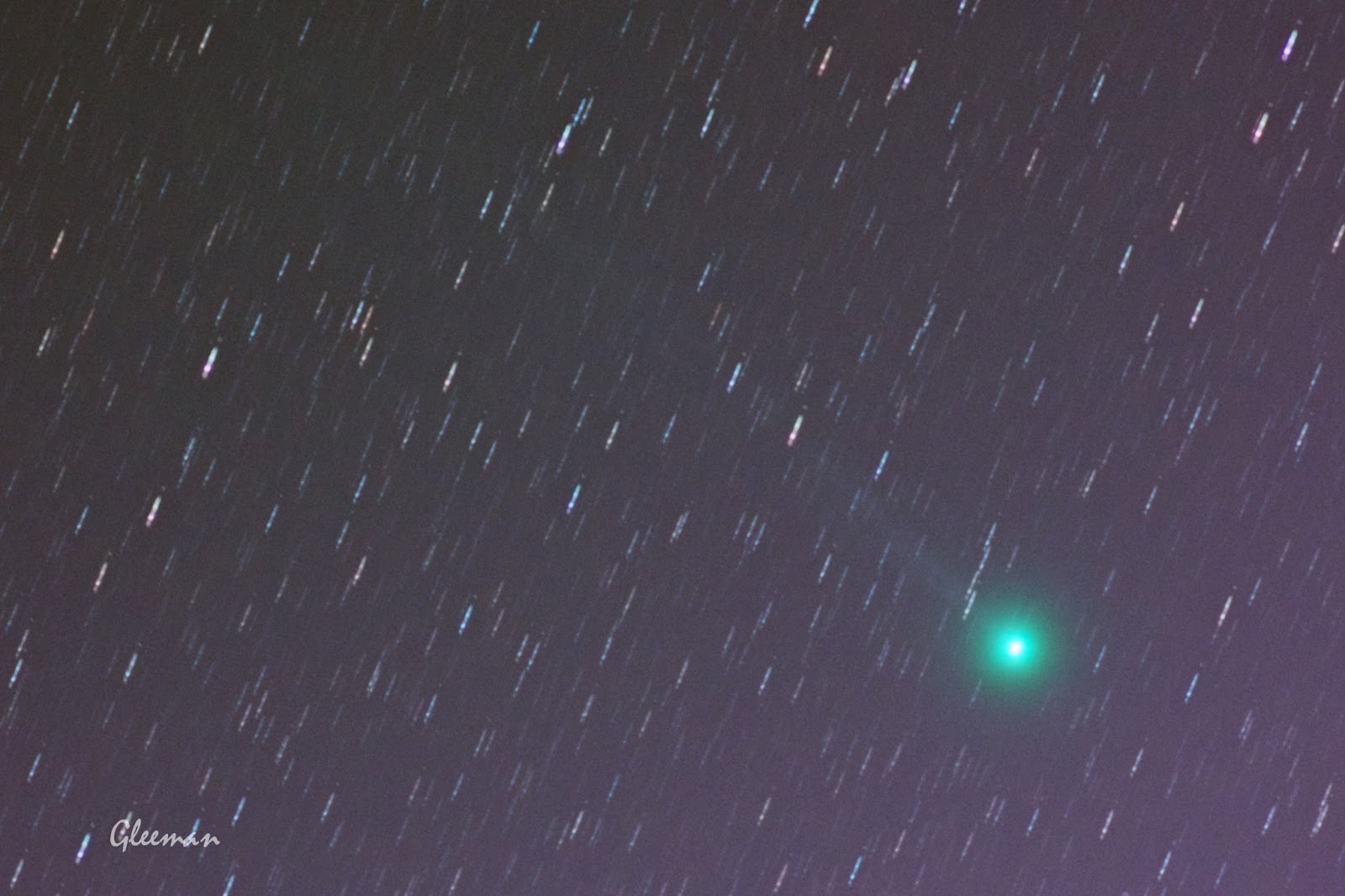 Comet Lovejoy/ Pentax K5, O-GPS1 Astrotracer, LPS-P2 filter, DA*200 