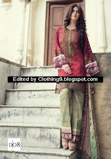 MARIA-B Eid Luxury Lawn Dresses Catalogue 2015