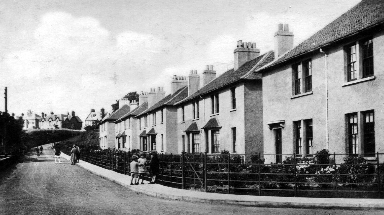 Tour Scotland Old Photograph Bankwell Road Anstruther Fife Scotland
