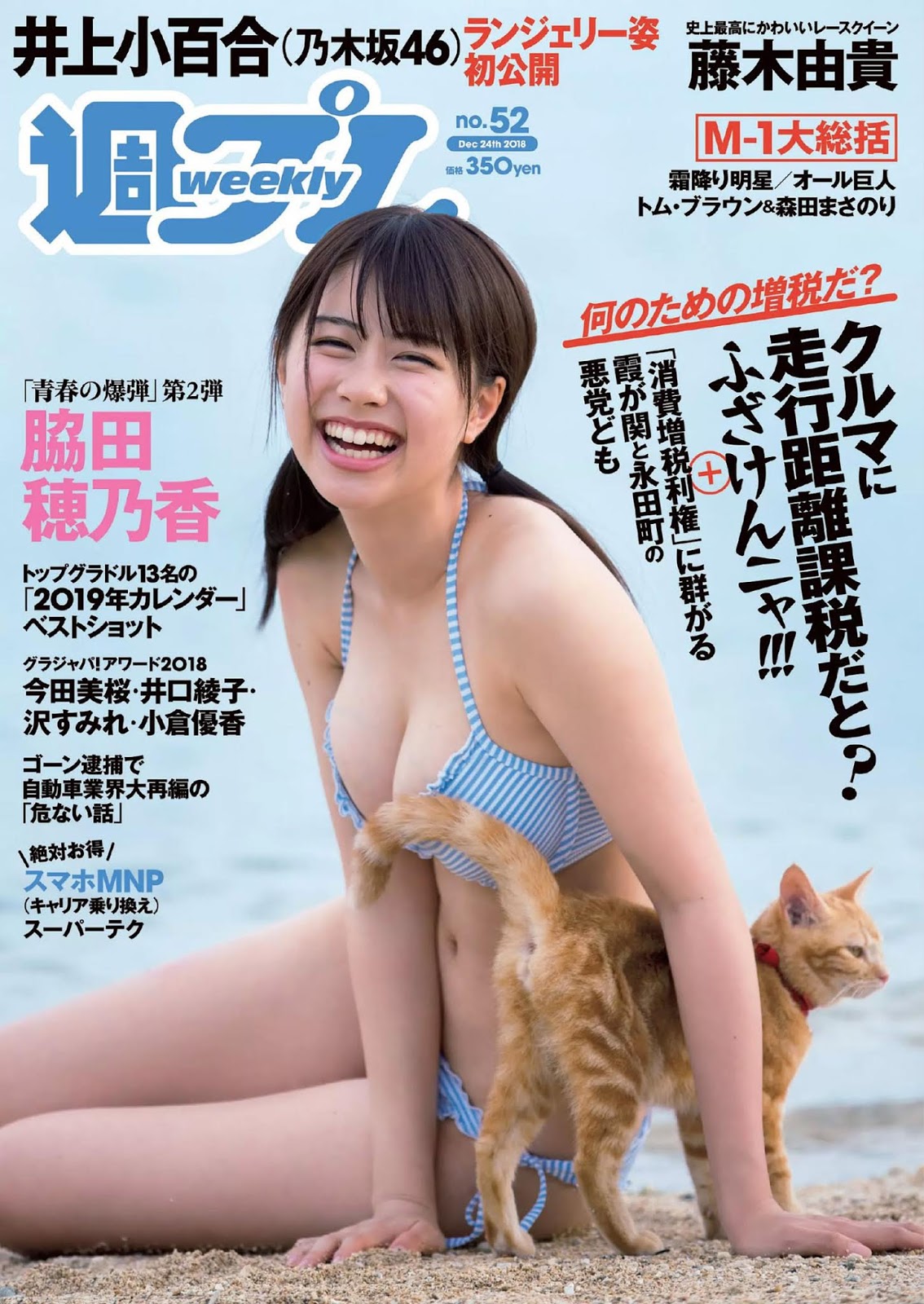 Honoka Wakita 脇田穂乃香, Weekly Playboy 2018 No.52 (週刊プレイボーイ 2018年52号)