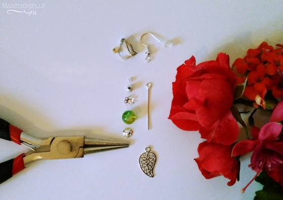 DIY Boucles d'oreilles automnales