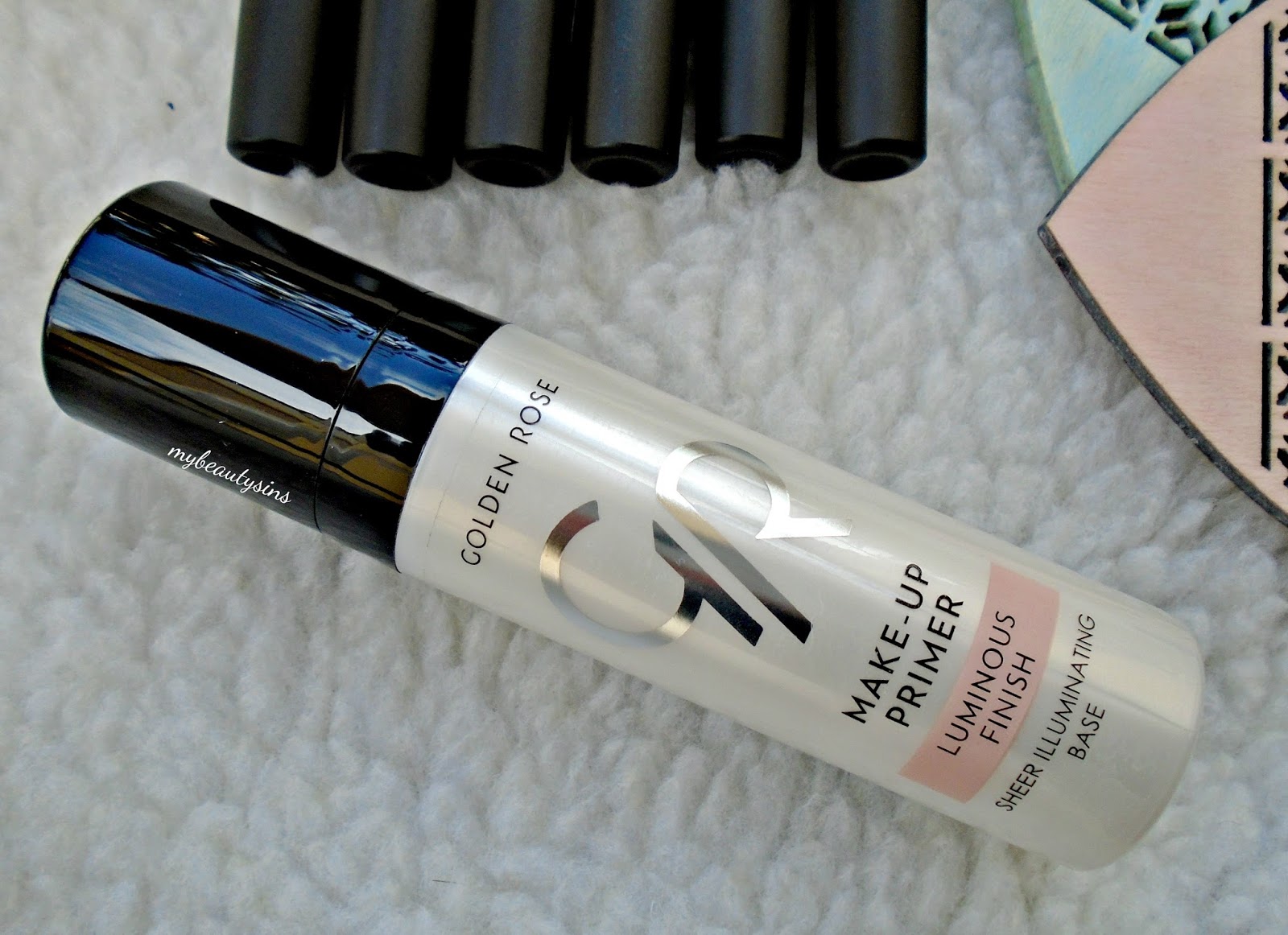 My Beauty Sins Golden Rose Luminous Finish Primer Review